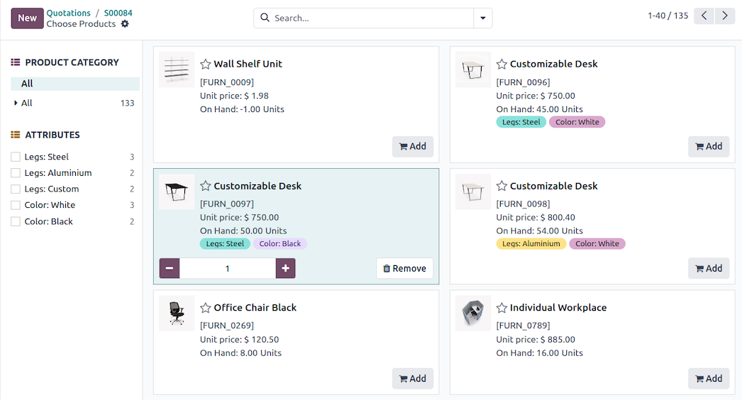 Odoo CRM dashboard displaying lead stages, kanban board, and actionable insights