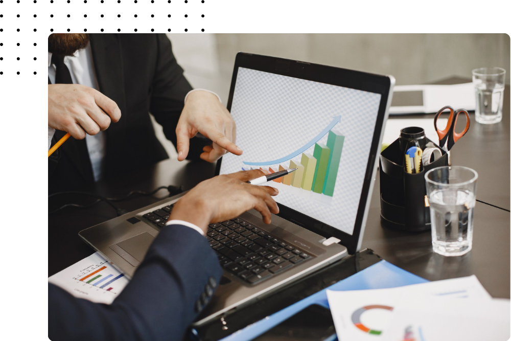 Buildleads Solutions team planning business risk mitigation strategy